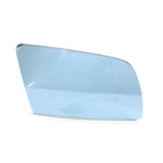 BMW 5 Series E60 E61 E63 E64 2003-2008 Side Blue Heated Wing Mirror Glass