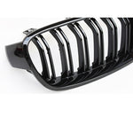 BMW F30 F31 F35 2012-2018 320i 325i 328i Gloss Black Front Kidney Grille