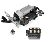 Porsche/Volkswagen Air Suspension Compressor, Bracket & Solenoid 7L061600 7L0616007 A/B/C