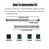 Audi 2x Front Hood Lift Supports Struts 4G8823359A