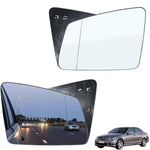 Benz S C E Class W212 W204 Heated Wing Mirror Glass - Left & Right Side